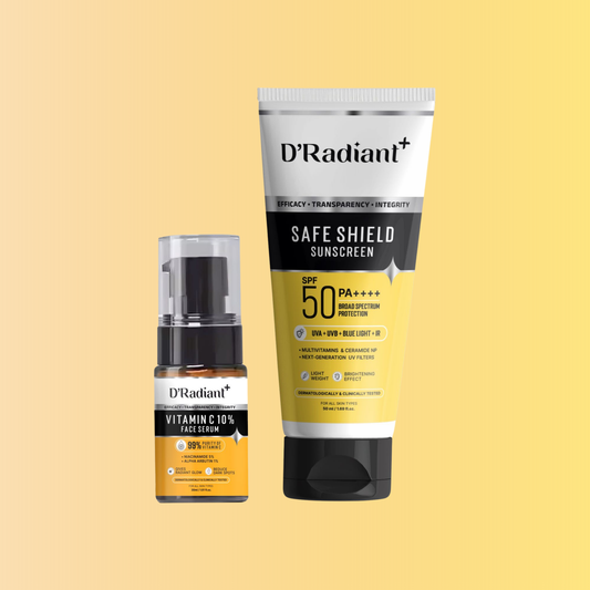 Face Serum + Sunscreen