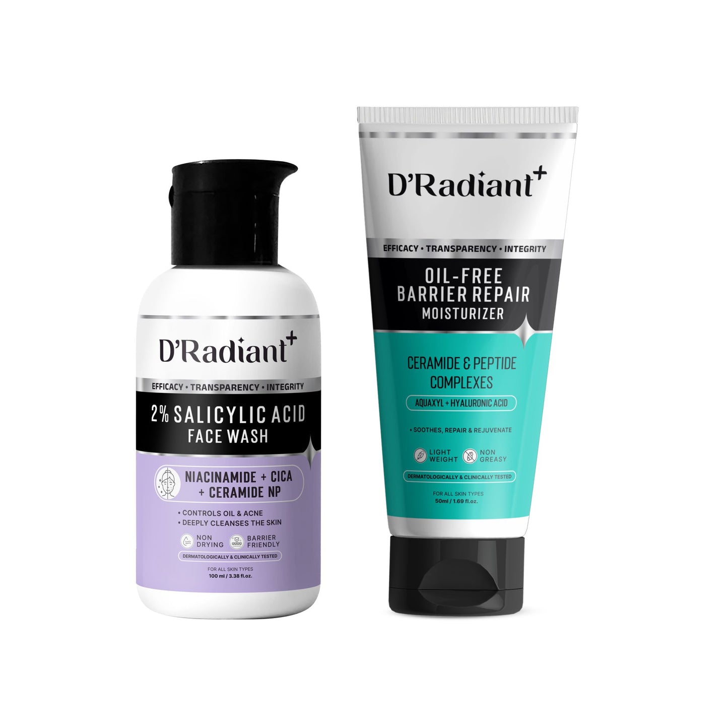 Facewash + Moisturizer