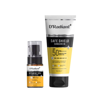 Face Serum + Sunscreen