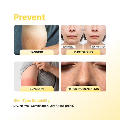 SPF 50 PA++++ Sunscreen for All Skin Types